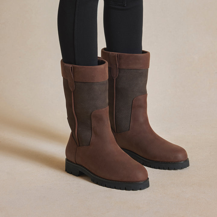 Fairfax & Favor Ladies Burghley Mid Calf Boot