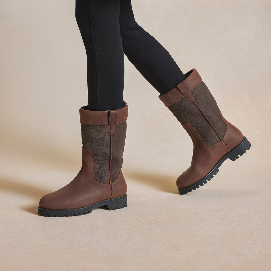 Fairfax & Favor Ladies Burghley Mid Calf Boot