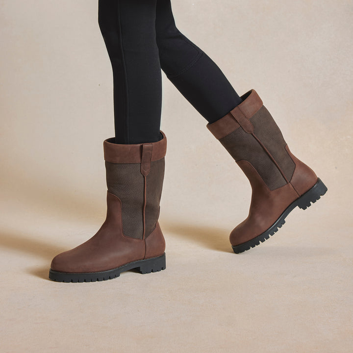 Fairfax & Favor Ladies Burghley Mid Calf Boot
