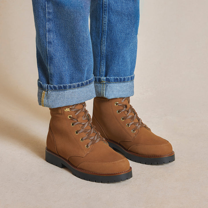 Fairfax & Favor Ladies Shearling Lined Galway Ankle Boots
