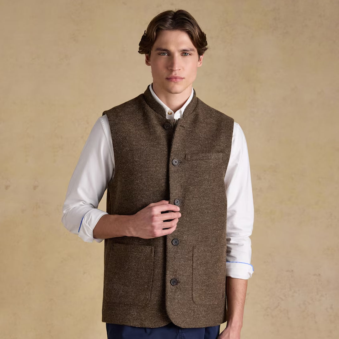 Joules Mens Tweed Gilet