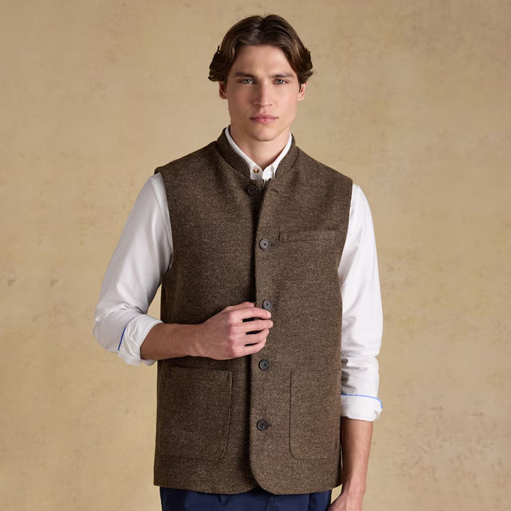 Joules Mens Tweed Gilet