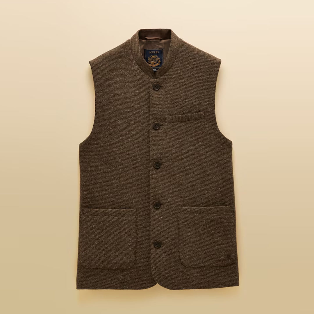 Joules Mens Tweed Gilet