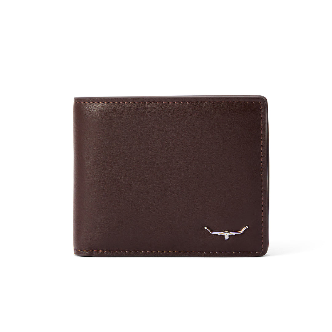 R M Williams Mens Bifold Wallet with Pocket
