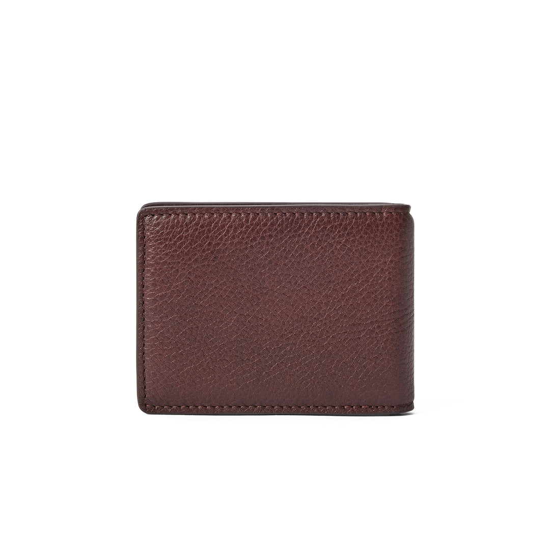 R M Williams Mens Farrier Bi Fold Clip Wallet
