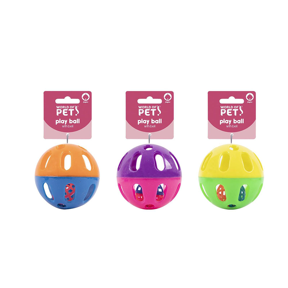 Smart Choice Play Ball Cat Toy With Bell
