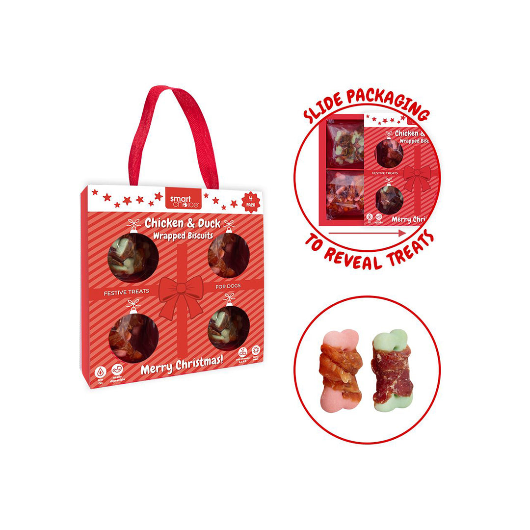 Smart Choice Chicken Wrap Biscuit Dog Treat