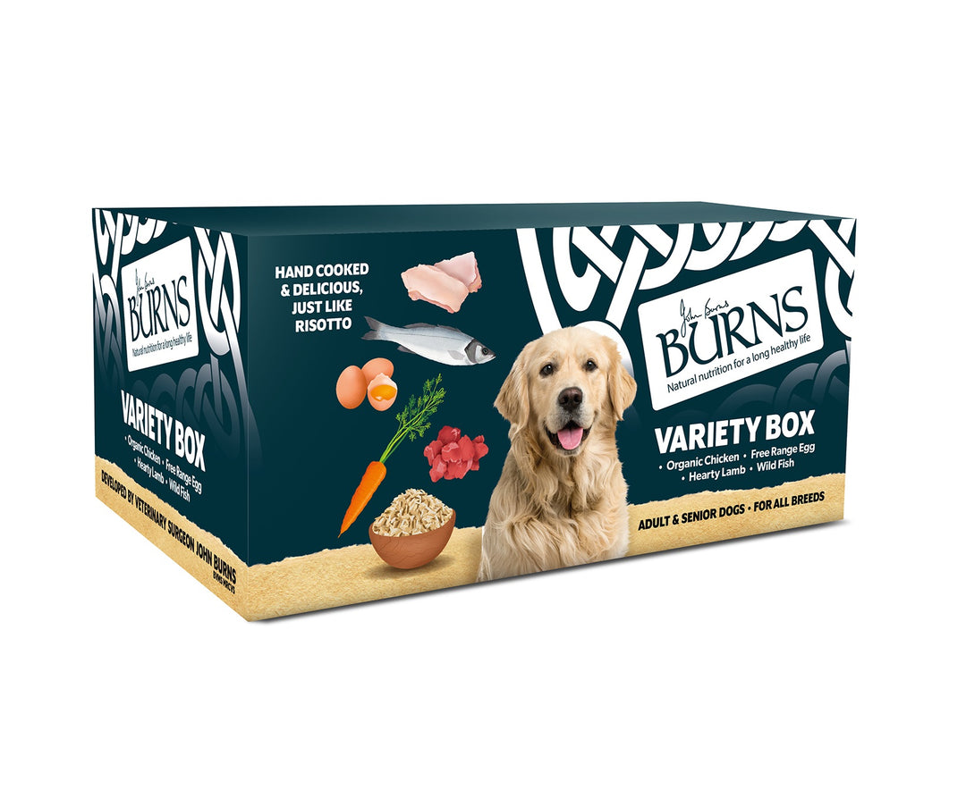 Burns Compete Wet Dog Food Variety Pack 12 x 150g