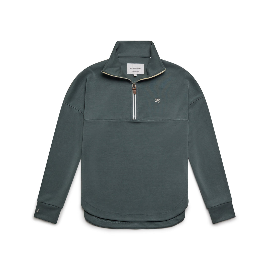 Holland Cooper Ladies Windsor Quarter Zip Sweat