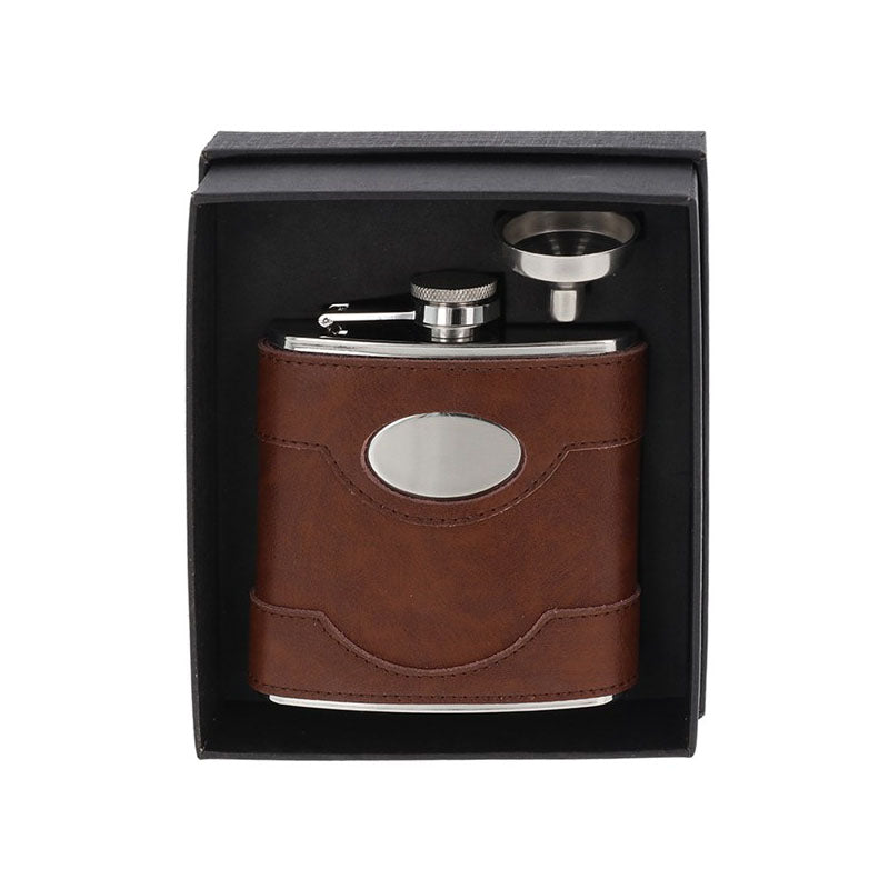 Hip Flask Leather