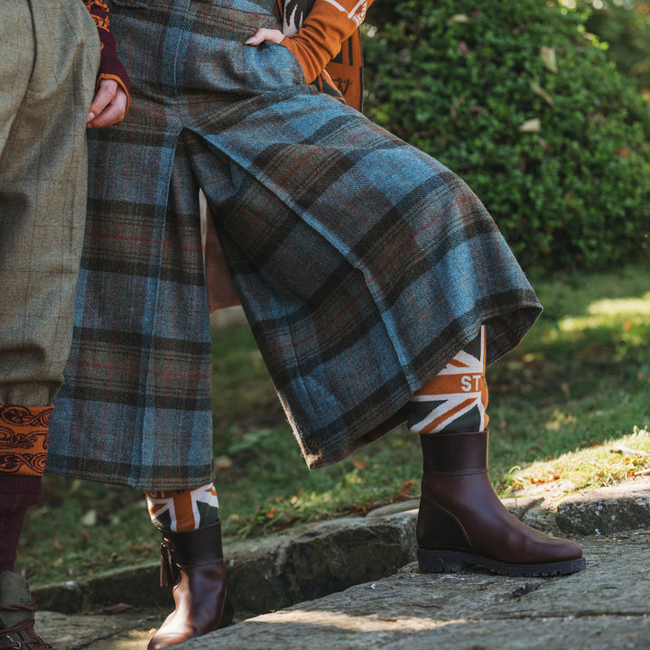 Waring Brooke Union Jack Socks