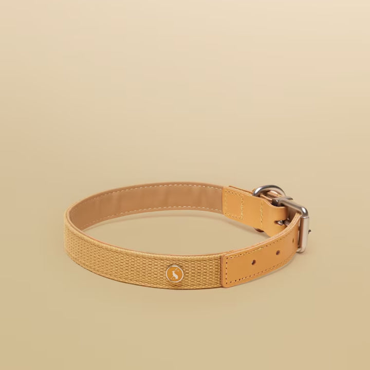 Joules Tan Dog Collar