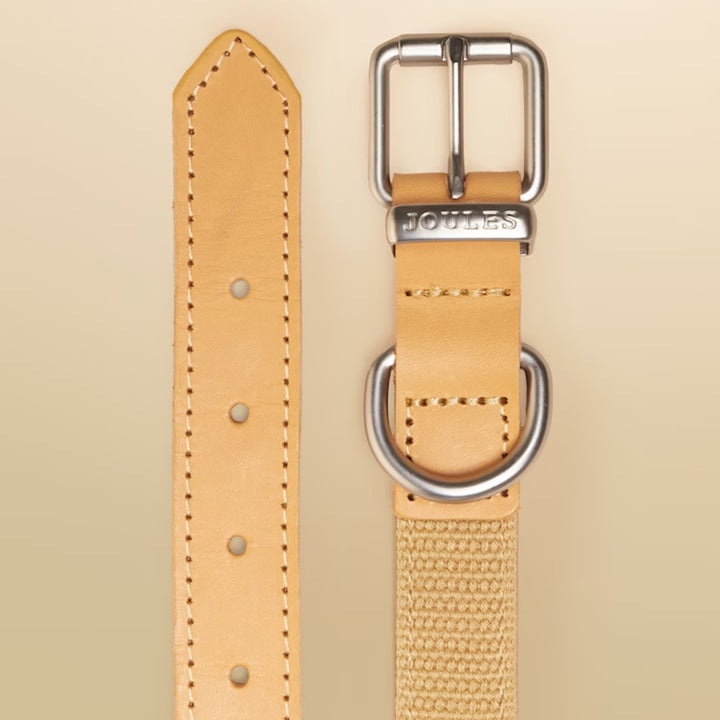 Joules Tan Dog Collar