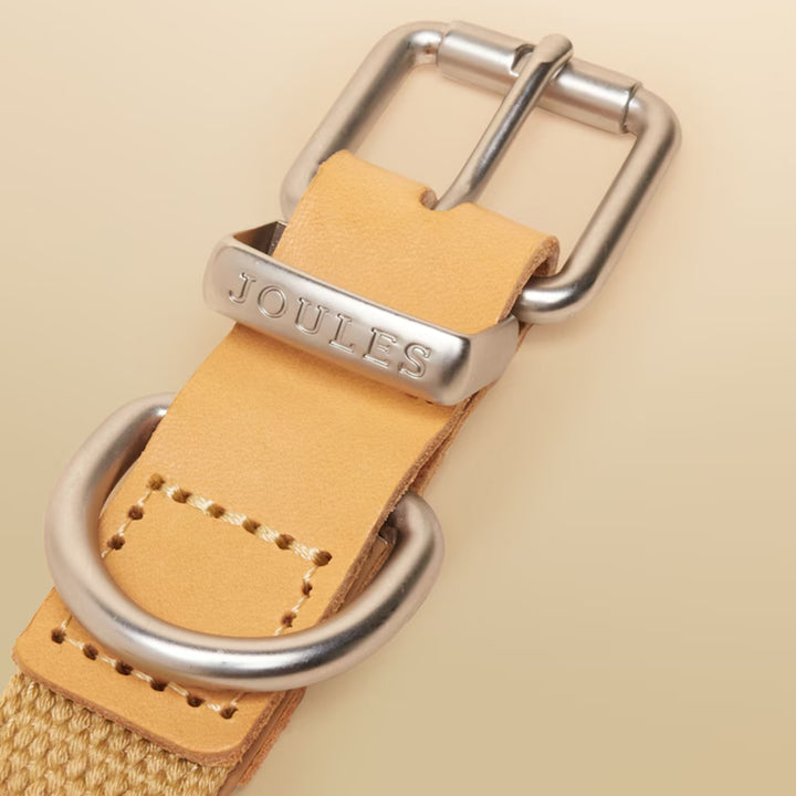 Joules Tan Dog Collar