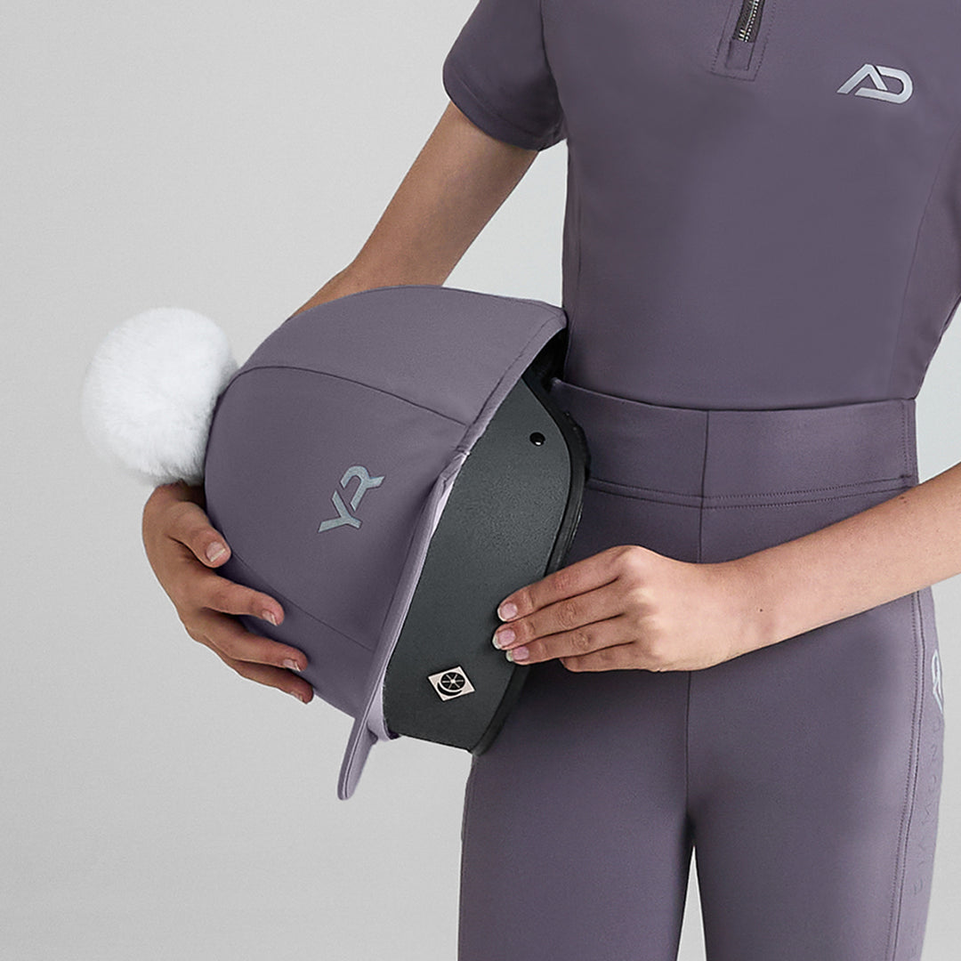 Aztec Diamond Young Rider Pom Hat Silk