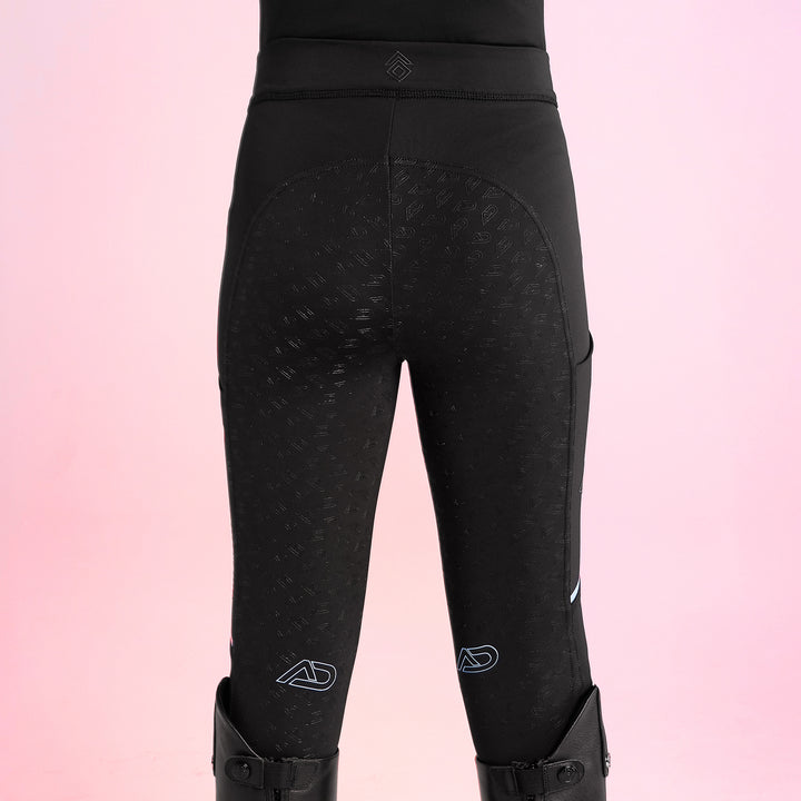 Aztec Diamond Young Rider Cosmic Full Seat Leggings