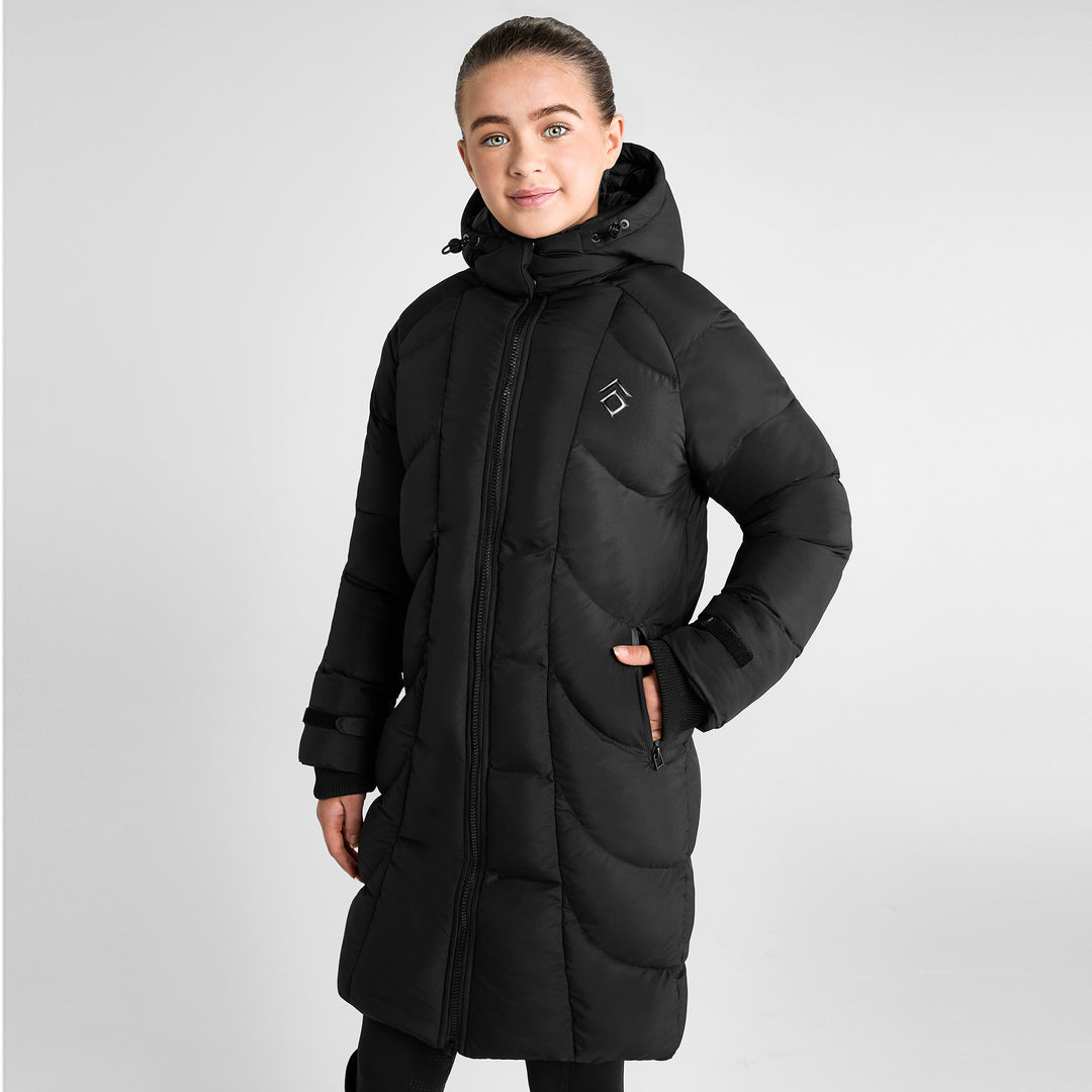 Aztec Diamond Young Rider Long Puffer Jacket