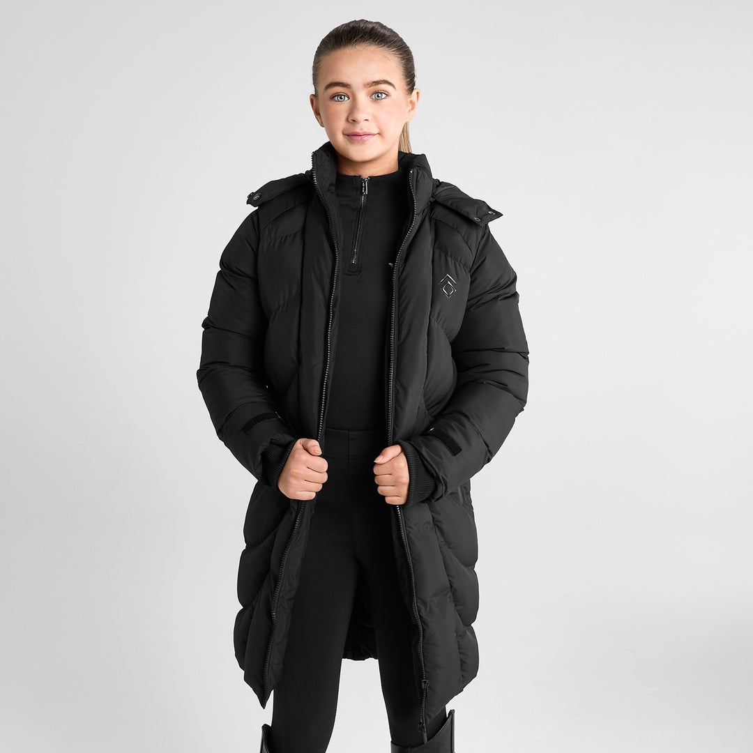 Aztec Diamond Young Rider Long Puffer Jacket