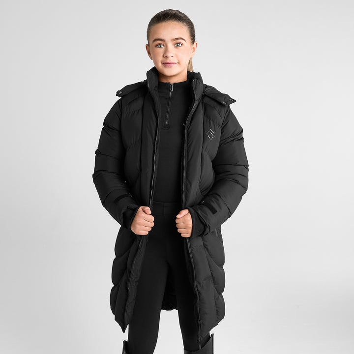 Aztec Diamond Young Rider Long Puffer Jacket