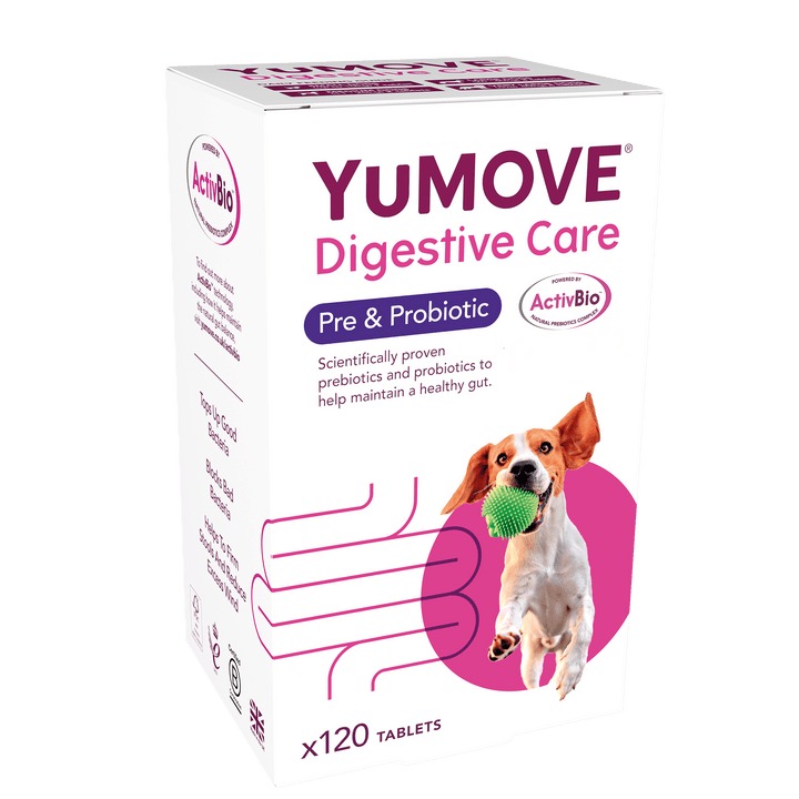 YuDigest Digestive Care Prebiotic Tablets for Dogs