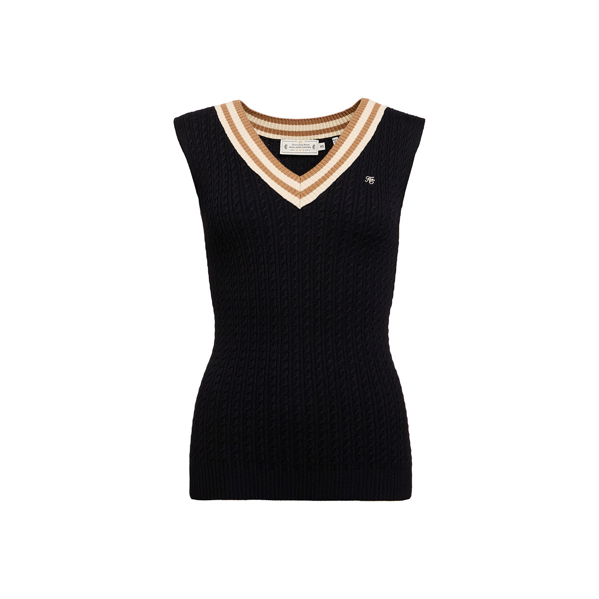 Holland Cooper Ladies Zoe Sleeveless Tank - Ink Navy | Millbry Hill