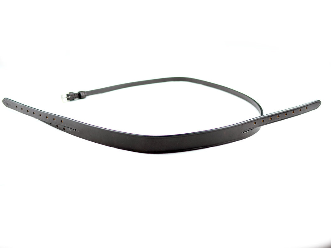 Ascot Plain Leather Headpiece