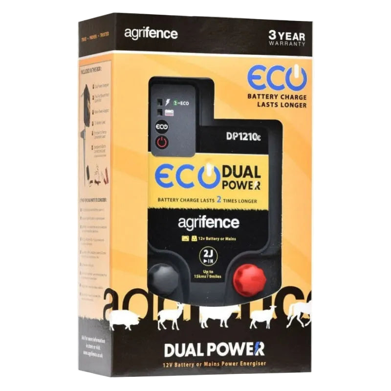 Agrifence Dual Power Eco 2J DP1210e Energiser
