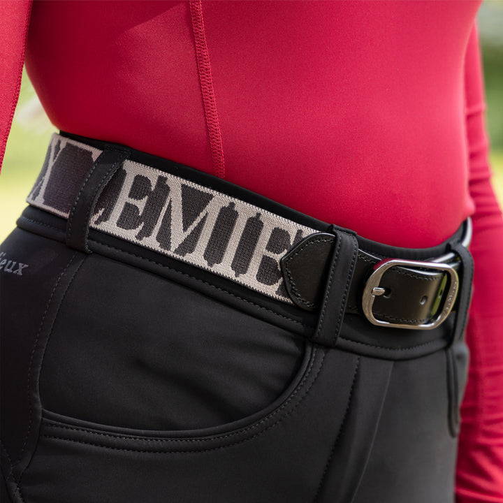 LeMieux Ladies Eddie Elasticated Belt - Cinder