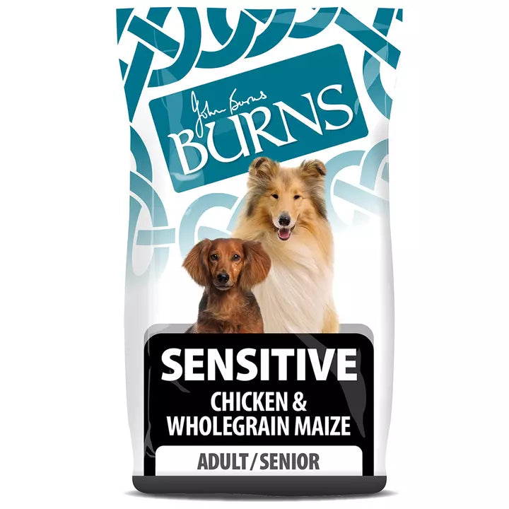Burns Adult Dog Sensitive with Chicken & Wholegrain Maize