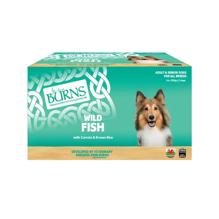 Burns Wild Fish, Vegetables & Brown Rice Wet Dog Food