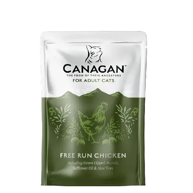 Canagan Free Run Chicken Grain Free Cat Food Pouch