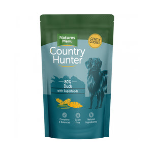 Natures Menu Country Hunter Succulent Duck Pouches