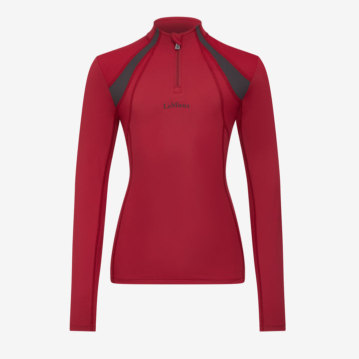 LeMieux Young Rider Mia Mesh Baselayer - Ember