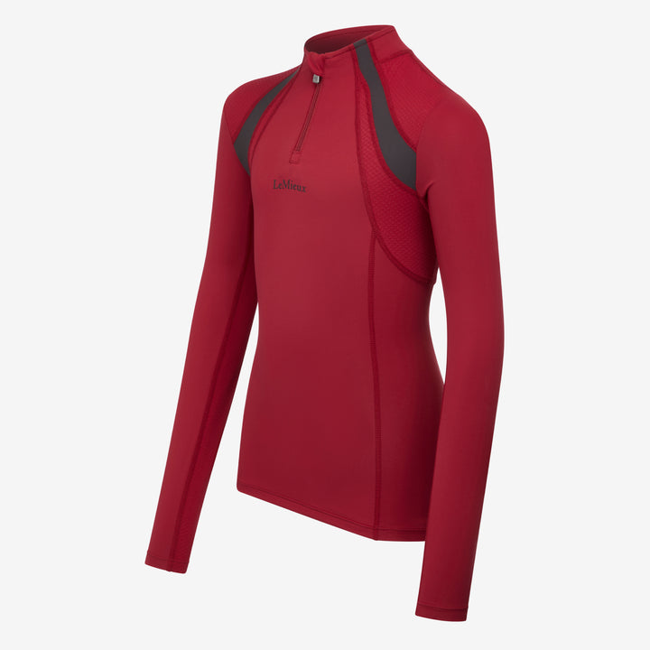 LeMieux Young Rider Mia Mesh Baselayer - Ember