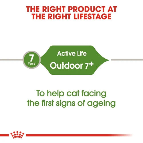 Royal Canin Outdoor 7+ Complete Dry Cat Food