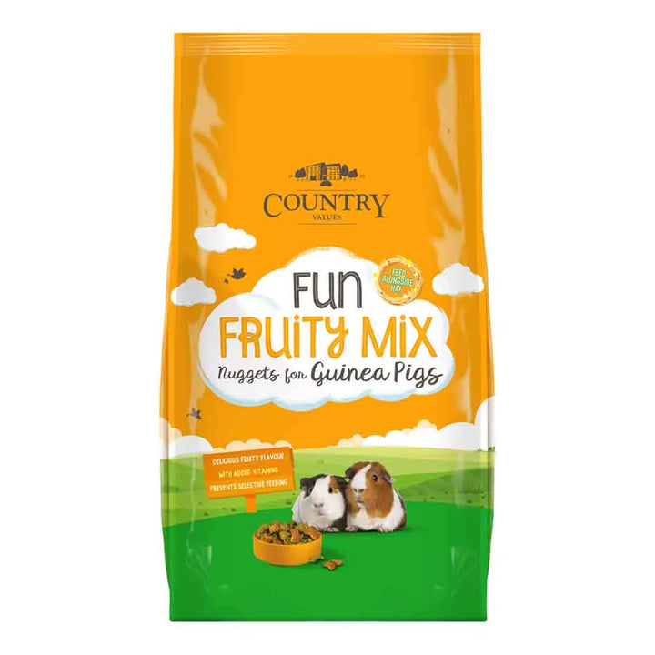 Country Value Fruity Nuggets for Guinea Pigs 1.5kg