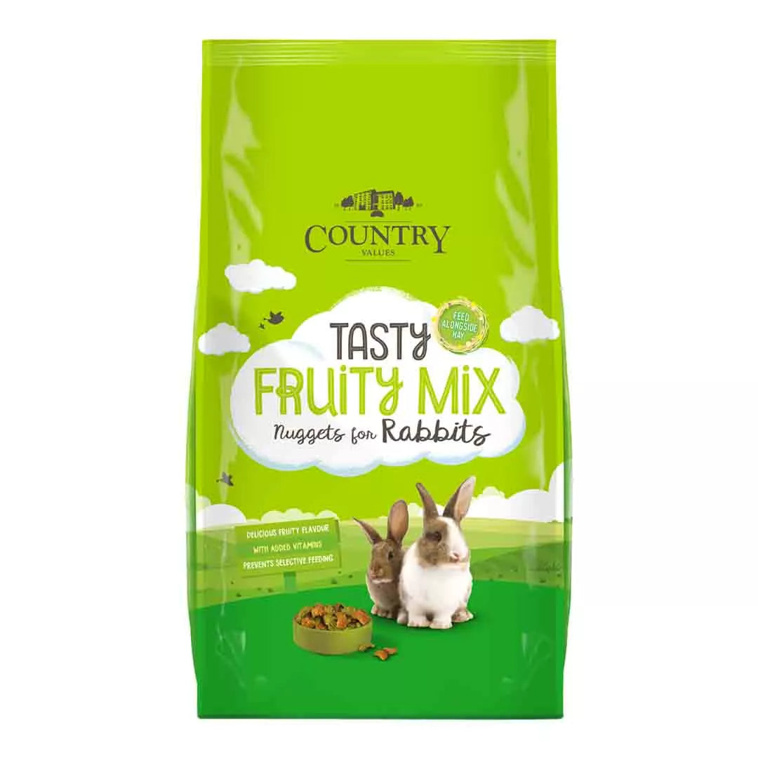 Country Value Fruity Nuggets for Rabbits 1.5kg