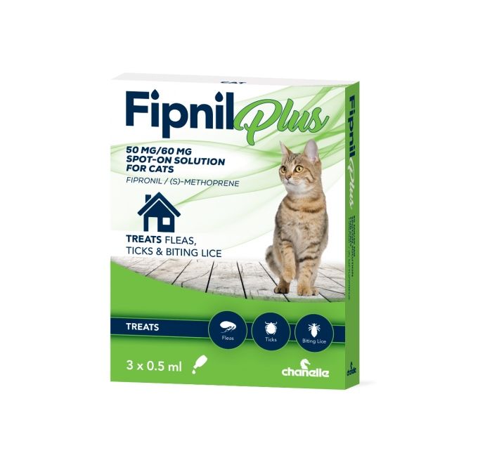 Fipnil Plus For Cats 3 x Pipettes