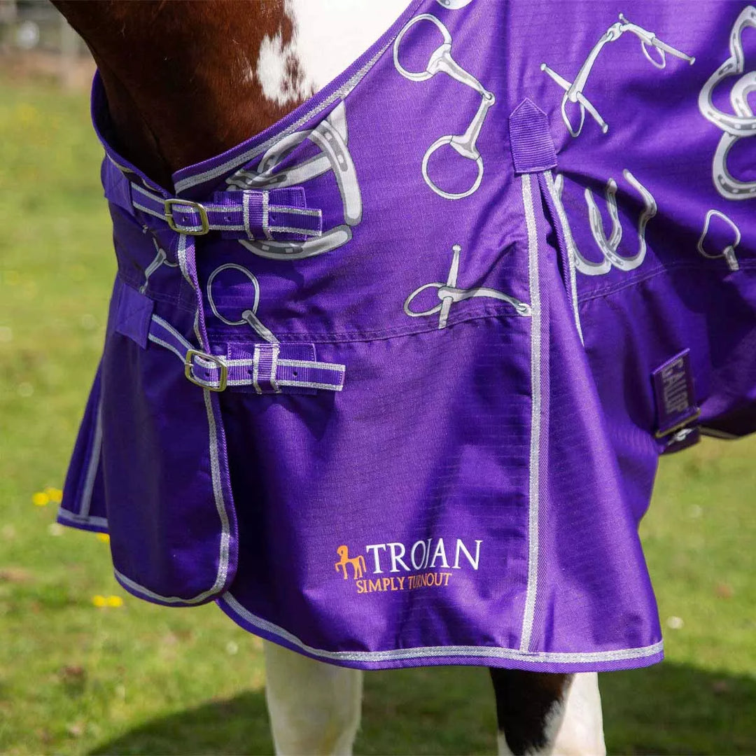 Gallop Trojan 600D Bits of Luck 0g Turnout Rug