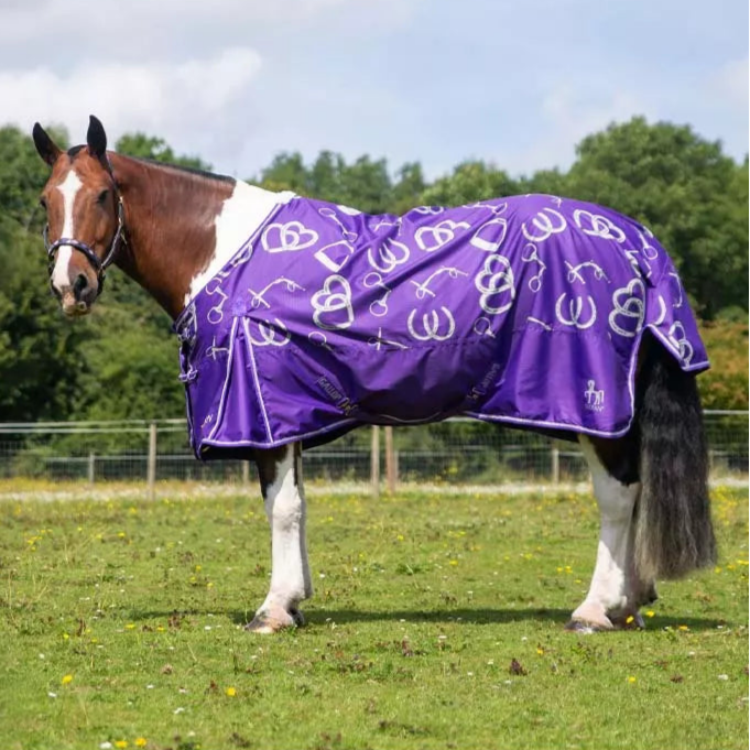 Gallop Trojan 600D Bits of Luck 0g Turnout Rug