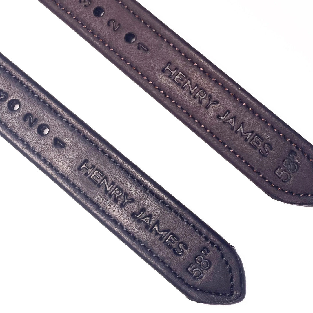 Henry James Saddlery Precision Calfskin Stirrup Leathers