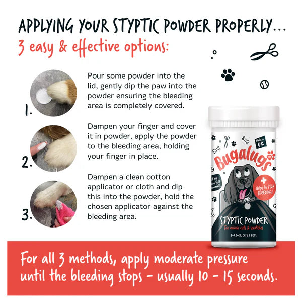 Bugalugs Styptic Powder