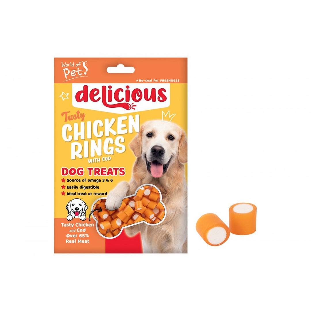 Smart Choice Chicken & Cod Ring Dog Treats