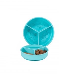 Smart Choice 3 Section Slow Feeder & Lick Bowl