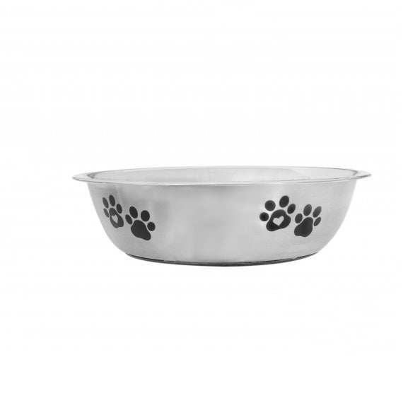 Smart Choice Polished Stainless Steel Pet Bowl