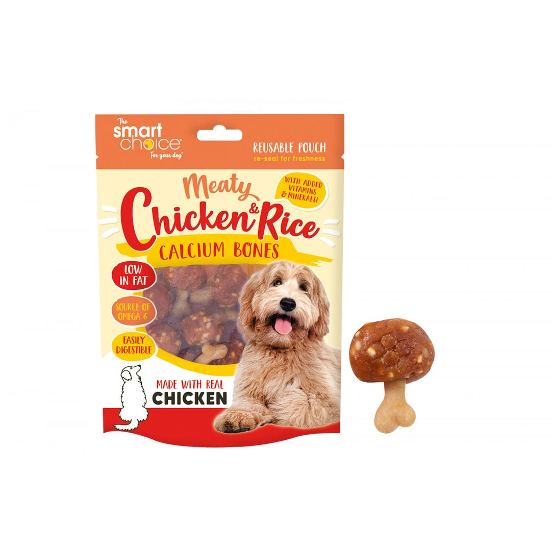 Smart Choice Chicken Wing Calcium Dog Treats