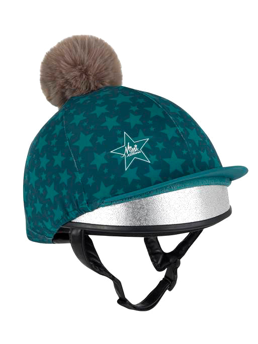 The LeMieux Mini Hat Silk in Spruce#Spruce