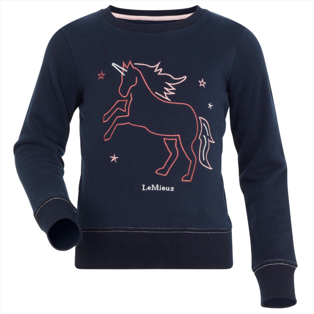 LeMieux Mini Camilla Unicorn Crew Neck Sweater
