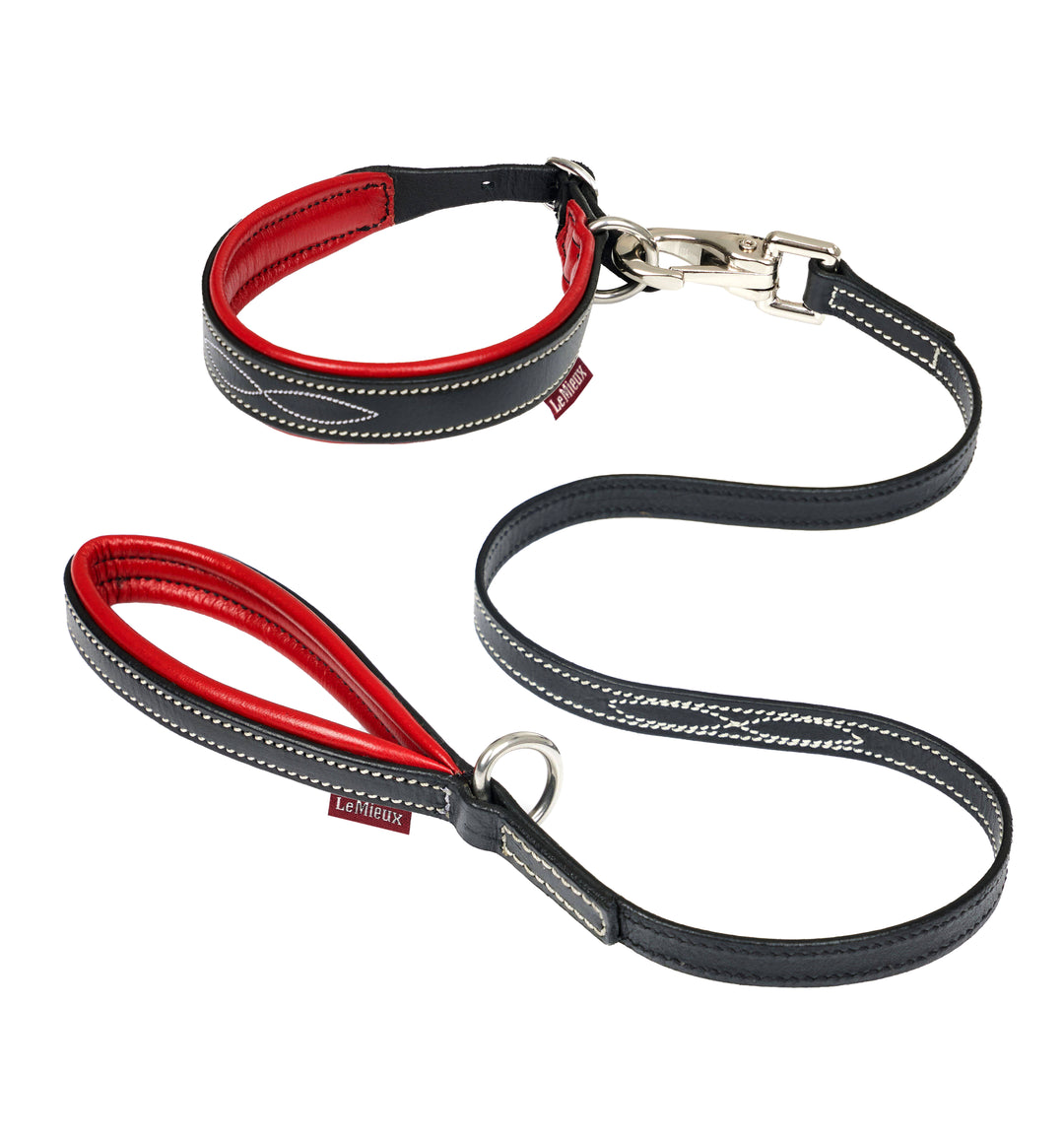 The LeMieux Toy Dog Collar & Lead in Red#Red