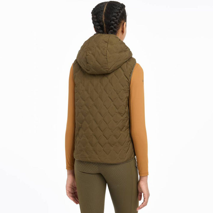 LeMieux Young Rider Eloise Reversible Winter Gilet - Alpine